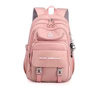 FANDARE Mochilas Infantiles Mochilas Escolares Juveniles Mochilas Escolares Mochilas Tipo Casual para Estudiantes Adultos Adolescentes Niños Niñas Universitarias Viaje Hiking Daypacks Rosa