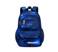 FANDARE Mochilas Infantiles Mochilas Escolares Juveniles Mochilas Escolares Vistoso Mochilas Tipo Casual para 1-2 Grados Niño Niñas Adolescentes Viaje Hiking Daypacks Impermeable Nailon Zafiro S