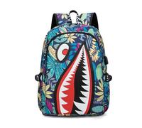 FANDARE Mochilas Infantiles Niños Galaxia Mochila Escolar con Puerto de Carga USB Adolescentes Mochila Colegio de Stitch Mochila Instituto para Niñas Mochila Casual Mochilas Instituto