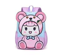 FANDARE Mochilas Infantiles Ultraligero Bolsas Escolares Mochilas Escolares Mochilas Infantil Mochilas Tipo Casual Niñas para Estudiante Guardería Preescolar Primaria MochilaPúrpura