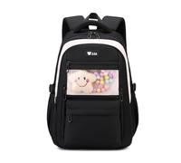 FANDARE Mochilas Tipo Casual Estudiante Vuelta al Cole Mochila Escolar Adolescentes Niñas Marcha Mujeres Hombre Bolsas Escolares Bolsos de Trabajo Urbana versátil Viaje Casual School Bag Negro