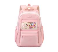 FANDARE Mochilas Tipo Casual Estudiante Vuelta al Cole Mochila Escolar Adolescentes Niñas Marcha Mujeres Hombre Bolsas Escolares Bolsos de Trabajo Urbana versátil Viaje Casual School Bag Rosa