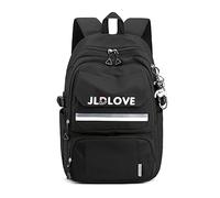 FANDARE Mochilas Tipo Casual Mochilas Escolares Mochilas Infantiles para Portatil 15.6 Pulgadas Chico Niñas Bolsas Escolares Mochila Universidad Daypacks Adolescentes Viaje Impermeable Nailon Negro