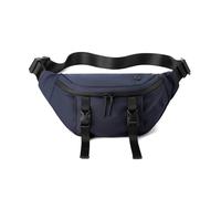 FANDARE Moda Bolsa Bandolera Deportivo Riñonera Mochila Cruzada Hombre Bolso Cintura Bolso Cruzado Hombre Bolsa Pecho Crossbody Sling Bag para Viajes Ciclismo Senderismo Impermeable Nailon Azul oscuro