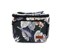 FANDARE Moda Bolsa Isotermica de Almuerzo Nevera Portatil Bolsa Térmica Comida Termica Porta Alimentos Correa Portatil para Adulto Niños Bolsa Nevera Oficina Escuela Viaje Lunch Bag Poliéster Negro A