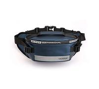 FANDARE Moda Bolso Pecho Cruzada al Hombro Cangurera Bolsa de Cintura Sling Waist Bag Bolsos Cruzados Bandoleras Mochilas Bolsas de automoción Viaje Deportes Ciclismo Montañismo Nylon Azul