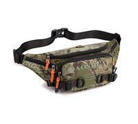 FANDARE Moda Deportivo Riñonera Bolsa Bandolera Mochila Cruzada Hombre Bolso de Cintura Bolso Cruzado Hombre Mujer Bolsa de Pecho Crossbody Sling Bag para Viajes Ciclismo Senderismo Camo