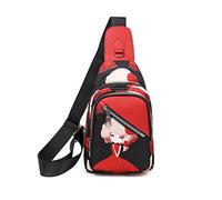 FANDARE Mujer Bolsa de Pecho Moda Bolsos Cruzados Niña Bandoleras Cruzada Deporte Ligero Mochila Viaje Ciclismo Intemperie Sling Bag Paño de Oxford Duradero Niñita