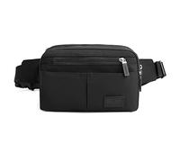 FANDARE Mujer Riñoneras Bolsos Cruzados Bolsa de Pecho Bolsos Bandolera Elegante Bolso de teléfono Bolso Movil Bolso de Hombro Monederos Bolso Pequeño Bandolera Bolsa de Honda Nailon Negro