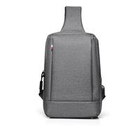 FANDARE Negocios Bolsos Cruzados Bolso Pecho Bolso Hombre Mujer Bandolera Bolsos Hombres Mochila Bolsos Bandolera Bolsa de Pecho Bolsos para Viaje Moto Viaje Escolar Ciclismo Sling Bag Gris Oscuro