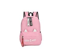 FANDARE Niña Mochila Casual Bolso Escolar Adolescente Daypacks School Bag para Viajes Colegio Universidad Compras Impermeable Paño Oxford Mochila Rosado