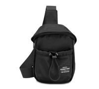 FANDARE Nuevo Bolsa Cruzada Bolsa de Pecho Bolso de Hombro Hombre Mujer Bolso Hombro Chico Chica Mochila de Viaje Sling Crossbody Bag Bolso de Bandolera Bolsos Bolsos Bandolera Escolar Negro