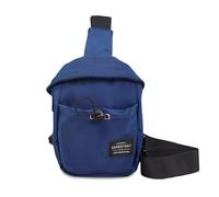 FANDARE Nuevo Bolsa Cruzada Bolsa de Pecho Bolso de Hombro Hombre Mujer Bolso Hombro Chico Chica Mochila de Viaje Sling Crossbody Bag Bolso de Bandolera Bolsos Bolsos Bandolera Escolar Azul