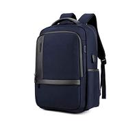 FANDARE Nuevo Mochila para 15,6 Pulgadas Laptop Bolsa de Escuela Hombre Mochilas Tipo Casual Bolsos Bolsa de Viaje Niño Adolescentes Knapsack Daypack Gran Capacidad Impermeable Nylon Azul