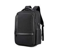 FANDARE Nuevo Mochila para 15,6 Pulgadas Laptop Bolsa de Escuela Hombre Mochilas Tipo Casual Bolsos Bolsa de Viaje Niño Adolescentes Knapsack Daypack Gran Capacidad Impermeable Nylon Negro