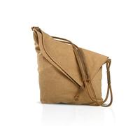 FANDARE Retro Bolso de Hombro Hombres/Mujeres Negocio Cambiar Crossbody Bolsa al Aire Libre Viaje Camping Gran Capacidad Bolsa de Mensajero Transpirable Lona Mochila de Ocio