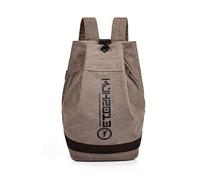 FANDARE Retro Mochilas Tipo Casual Lona Bolsas Escolares Bolso de la Universidad Daypacks para Hombre Mujer Adolescente Viaje Al Aire Libre Compras Excursionismo Senderismo Mochila a Diario marrón
