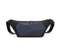 FANDARE Riñonera Urbana Bolso de Cintura práctico Bolsos de Hombro Cruzados Bandolera Riñonera Moderna Compacta Minimalista Bolso Pecho Organizado Bolso Crossbody Funcional Sling Bag Azul
