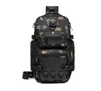 FANDARE Táctical Bolsa Cruzada Bolsa de Pecho Riñonera Hombre Bolso Hombro con Correa para trípode Mochila de Viaje Sling Crossbody Bag Bandoleras Bolso de Bandolera Bolsos Bolsos Bandolera Camo