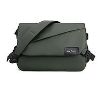 FANDARE Ultraligera Bolsos Bandolera Hombre Shoppers Y Bolsos Hombres Bandoleras Nailon Bolsos Bandolera Bolsos Cruzados Bolso de Hombro para Negocios Trabaja Universidad Viaje Messenger Bag Verde