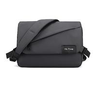 FANDARE Ultraligera Bolsos Bandolera Hombre Shoppers Y Bolsos Hombres Bandoleras Nailon Bolsos Bandolera Bolsos Cruzados Bolso de Hombro para Negocios Trabaja Universidad Viaje Messenger Bag Gris