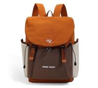 FANDARE Ultraligera Mochilas Tipo Casual Mochila con cordón Mochilas de Marcha Mujeres Bolsas Escolares Bolsos Mochila Hombre Mochila de Trabajo Urbana Mochila versátil Bolsos Mochila Viaje Naranja