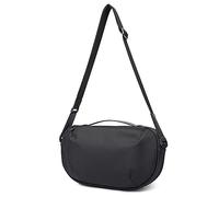 FANDARE Ultraligero Bandoleras Hombre Bolsa de Hombro Mujer Bolso Bandolera Bolsa de Mensajero para 10.5 Pulgadas Tablet Estudiante Viaje Trabajo Universidad Messenger Bag Impermeable Poliéster Negro