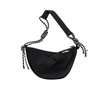 FANDARE Ultraligero Bandoleras Mujer Bolsa Deportivas Hombre Bolso Bandolera Bolsa de Honda Bolsos para Estudiante Viaje Trabajo Universidad Gran Capacidad Crossbody Bag Impermeable Nylon Negro