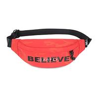 FANDARE Ultraligero Bolsa de Pecho Cangurera Bolsos Cruzados Bandoleras Mochilas Sling Bag para Hombre Mujer Viaje Ciclismo Deportiva Hiking Camping Corriendo Sling DaypacksRojo