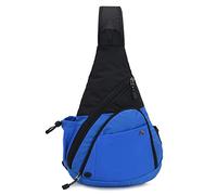 FANDARE Ultraligero Bolso Pecho Casual Hombre Mujer Bolsos Cruzados Bandoleras Cruzada Sling Crossbody Bag Mochilas Bolsas de automoción para Viaje Deportes Ciclismo Montañismo Impermeable Nylon Azul