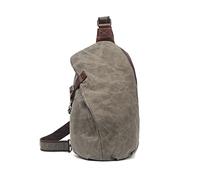 FANDARE Ultraligero Bolso Pecho Hombre Bolsos Cruzados Bolso de Pecho Hombre Bandoleras Cruzada Doble Cara Sling Crossbody Bag para Viaje Deportes Ciclismo Montañismo Impermeable Mochila Azul Oscuro