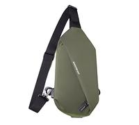 FANDARE Ultraligero Bolso Pecho Sling Crossbody Bag Hombre Mujer Bolsos Cruzados con USB Bandoleras Cruzada Mochilas Bolsas de automoción para Viaje Deportes Ciclismo Montañismo Verde