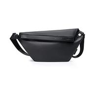 FANDARE Ultraligero Bolsos Cruzados Bolsa de Pecho Bandoleras Cruzada Sling Bag para Hombre Mujer Colegio Viaje Ciclismo Hiking Cámping Impermeable Pequeña Mochila Negro