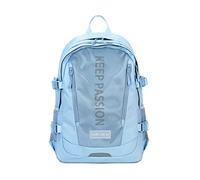 FANDARE Ultraligero Mochilas Escolares Mochilas Tipo Casual Niños Niñas Juveniles Bolsas Escolares Mochilas Escolares para Estudiante Viaje Hiking Casual Daypacks con Tira Reflectante Azul