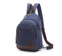 FANDARE Unisexo Bolsa de Pecho Lona Mochilas Bolsos de Hombre Mujer Bolsos Cruzados Lona Sling Bag Bolsa Deportiva de Hombro Bolsa de Honda Mochila para Viaje Trabajo Escuela Acampada Ciclismo