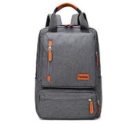 FANDARE Unisexo Mochila Bolsas Escolares Casual Daypacks Impermeable Mochila para 15,6 Pulgadas Laptop Bolso Mochilas Hombres Mujeres Escolares para Negocio Trabajo Outdoor Viaje Backpack Gris