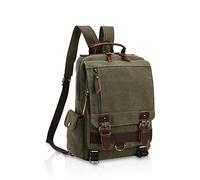 FANDARE Unisexo Mochila Bolso Pecho Lienzo Bolsos de Hombre Bolsa para la Escuela Sling Daypacks Mujer Bolsos Cruzados Bandoleras Cruzada para Viaje Deportes Gimnasio Senderismo Ciclismo Montañismo