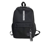 FANDARE Unisexo Mochila Escolar Mochilas Tipo Casual Bolsa de Escuela Hombres Mujeres Adolescente Universitaria Mochila Niña/Niño Viaje Mochilas Camping Daypack Poliéster Blanco Negro