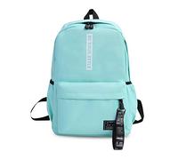 FANDARE Unisexo Mochila Escolar Mochilas Tipo Casual Bolsa de Escuela Hombres Mujeres Adolescente Universitaria Mochila Niña/Niño Viaje Mochilas Camping Daypack Poliéster Verde Claro
