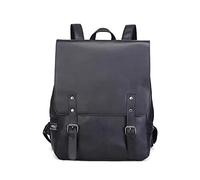 FANDARE Unisexo Mochilas Casual Impermeable Bolsas Escolares Niña Chico PU Daypacks Mujer Hombre Bolsos Mochila para Viaje Cámping Excursionismo Senderismo Multiusos Mochila a Diario Negro