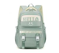FANDARE Unisexo Mochilas Tipo Casual Mochila de Uso Diario Estudiante Compañero Universitario Juvenil Estilo Minimalista Mochila Escolar Adolescentes Mujeres Hombre Bolsas Escolares Gris Azul