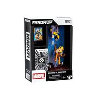 FANDROP MV01-Wolverine VS. Sabretooth, combina un Diorama, artefactos y Marcador de Escena Que CREA una exhibición de élite para Mejorar Cualquier colección Wolverine, 4 Marvel para coleccionar