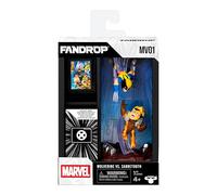 FANDROP MV01-Wolverine VS. Sabretooth, combina un Diorama, artefactos y Marcador de Escena Que CREA una exhibición de élite para Mejorar Cualquier colección Wolverine, 4 Marvel para coleccionar
