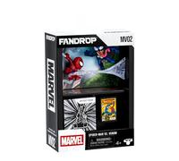 FANDROP MV02-Spider-Man VS. Venom, combina un Diorama, artefactos y Marcador de Escena Que CREA una exhibición de élite para Mejorar Cualquier colección de Spider-Man, 4 Marvel para coleccionar
