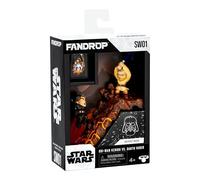 FANDROP SW01-Star Wars: Revenge of The Sith - OBI-WAN Kenobi VS. Darth Vader, combina un Diorama épico, artefactos y Marcador de Escena creando una exhibición para Mejorar Cualquier colección de Star