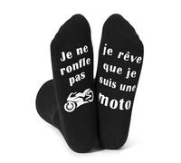 Faneeyo - Calcetines antideslizantes divertidos para hombre, idea de regalo original para Navidad, día del padre o cumpleaños, para papá o abuelo, con mensaje (español no garantizado), Talla única
