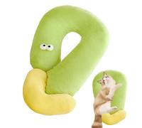 fanelod Almohada calmante para perros, almohada suave para el cuerpo del perro, juguete calmante para perros, almohada para cachorros para aventuras al aire libre, ciclismo, visitas a amigos, perros