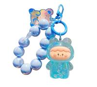 fanelod Llaveros - Bonito llavero de dibujos animados, llaveros acrílicos luminosos, llavero creativo de muñeca de rana, llaveros que brillan en la oscuridad, llaveros para mujeres y niñas, bonito