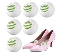 fanelod Pelota eliminadora de olores, neutralizador de olores portátil para zapatos, respetuoso con el medio ambiente, elimina el olor de los zapatos, purificador de aire, multifuncional, eliminador