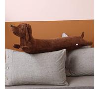 fanelod Peluche para Abrazo Perro Salchicha, Siesta Animales Dibujos Animados Peluche, Abrazo Animales Perro Salchicha, cojín Peluche Duradero